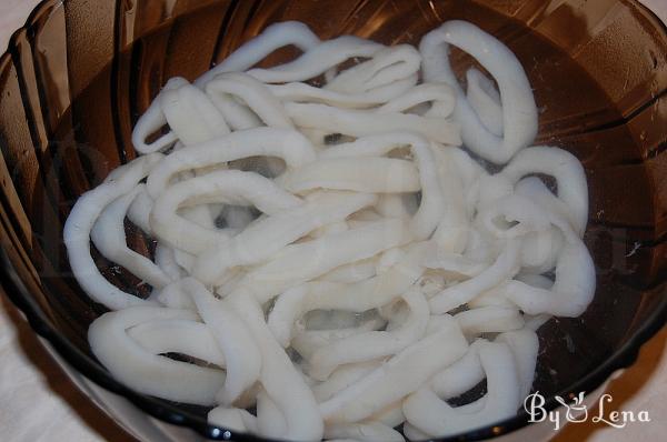 Squid Tomato Pasta - Step 2