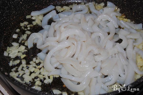 Squid Tomato Pasta - Step 6
