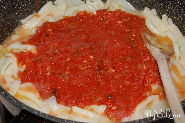 Squid Tomato Pasta - Step 8