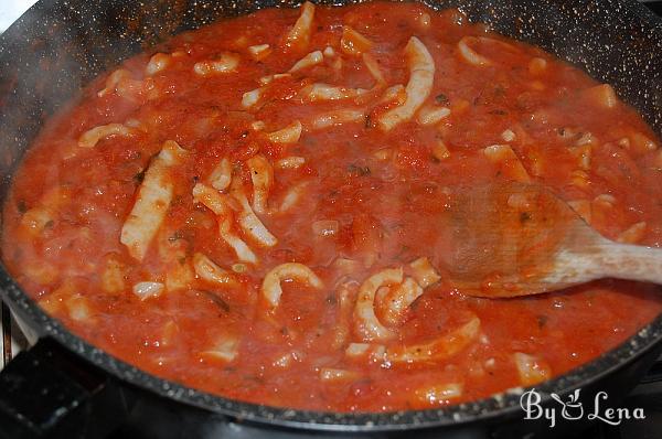 Squid Tomato Pasta - Step 9