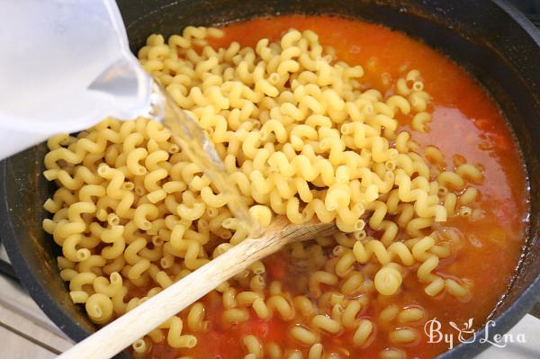 One Pot Creamy Tomato Tuna Pasta - Step 6