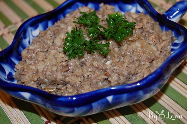 Mushroom Patee with Soy Sauce