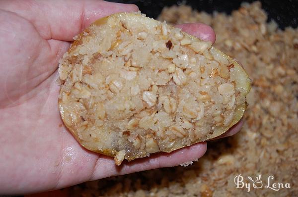 Baked Pears and Apples with Delectable Crumble Topping - Step 6