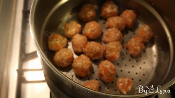 Healthy Chicken Meatballs in a Cream Sauce - Step 8