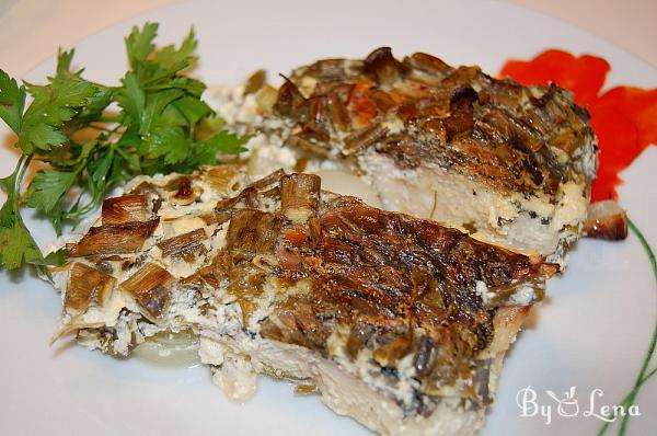 Baked Fish with Sour Cream