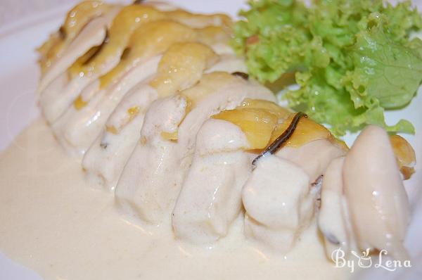 Oven-Baked Chicken Breasts with Mustard Sauce