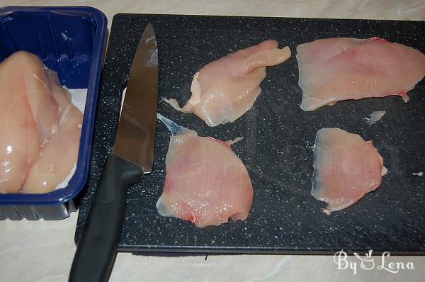 Baked Chicken Breast with Cheese and Onion - Step 2