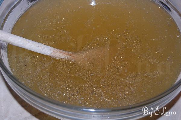 Turkey Meat Jelly - Romanian Piftie - Step 15