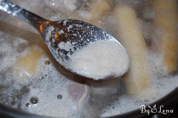 Turkey Meat Jelly - Romanian Piftie - Step 8