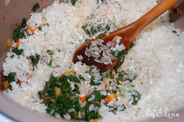 One Pot Spinach Rice - Step 6