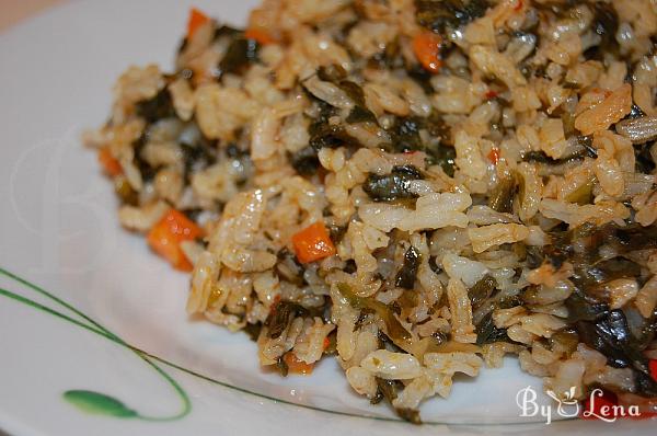 One Pot Spinach Rice