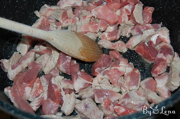 Easy Unstuffed Cabbage Rolls - Step 1