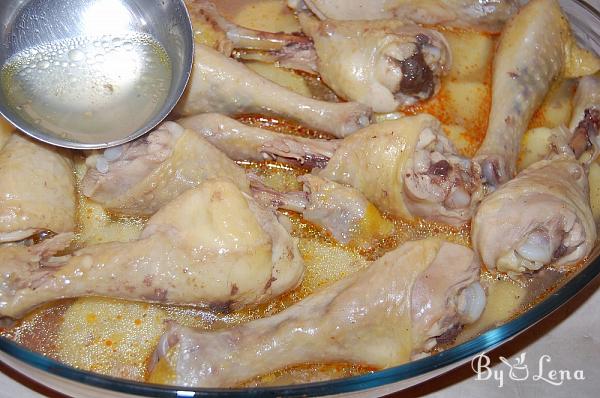 Oven Roasted Pilaf, with Potatoes and Chicken - Step 11