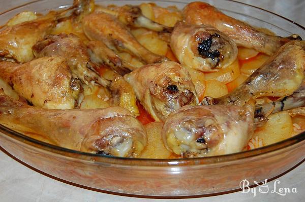 Oven Roasted Pilaf, with Potatoes and Chicken - Step 14