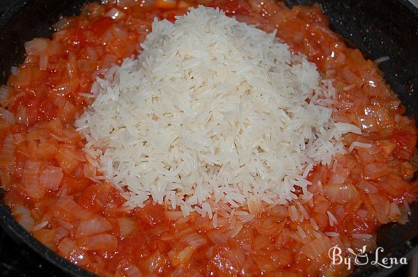 Oven Roasted Pilaf, with Potatoes and Chicken - Step 6