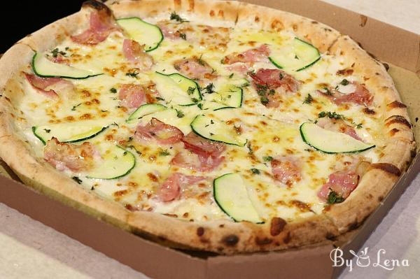 Zucchini Bacon Pizza - Step 10