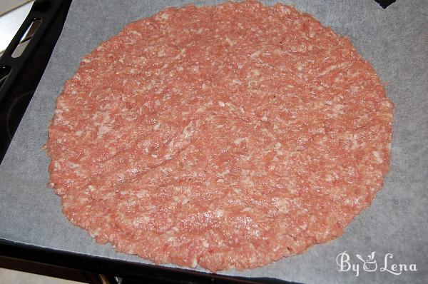 Meat Crust Pizza - Meatza - Step 2