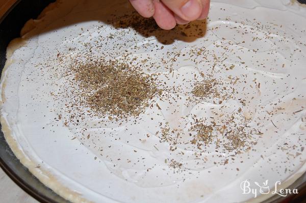 Broccoli and Walnut Pizza - Step 4