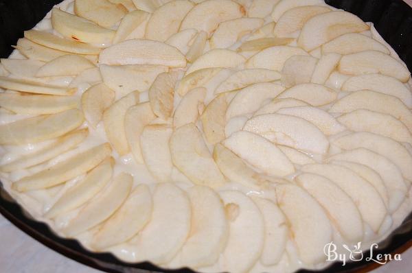 Apple Pizza with Vanilla Cream - Step 6