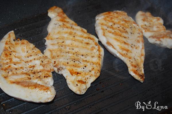 Easy Chicken Pesto Pizza - Step 2