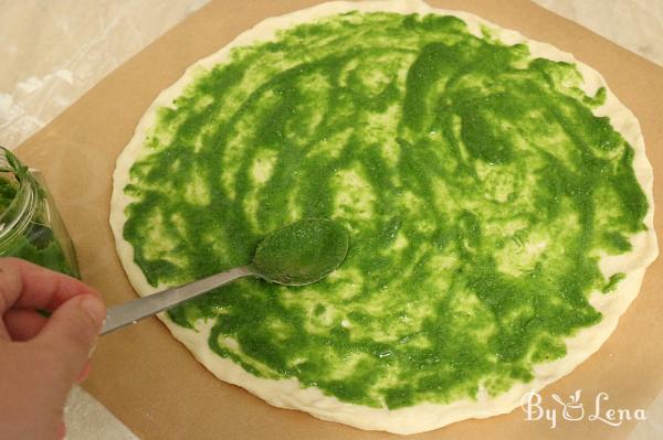 Asparagus and Pesto Pizza Recipe - Step 5