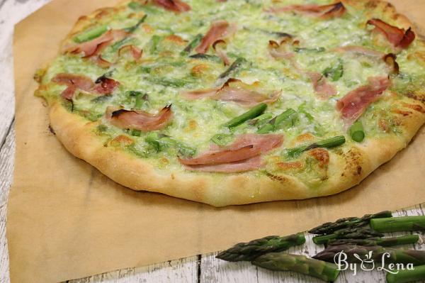 Asparagus and Pesto Pizza Recipe