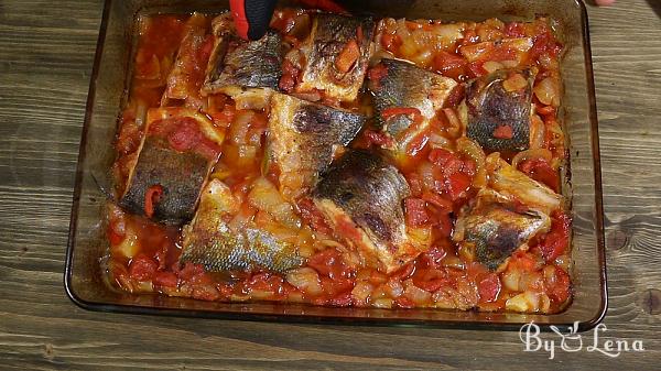 Baked Fish with Tomatoes - Step 12
