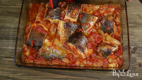 Baked Fish with Tomatoes - Step 12