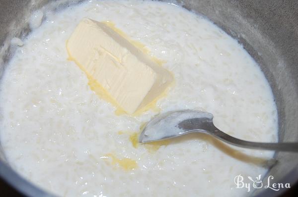 Moldovan Sweet Rice Pudding - Plachia - Step 4