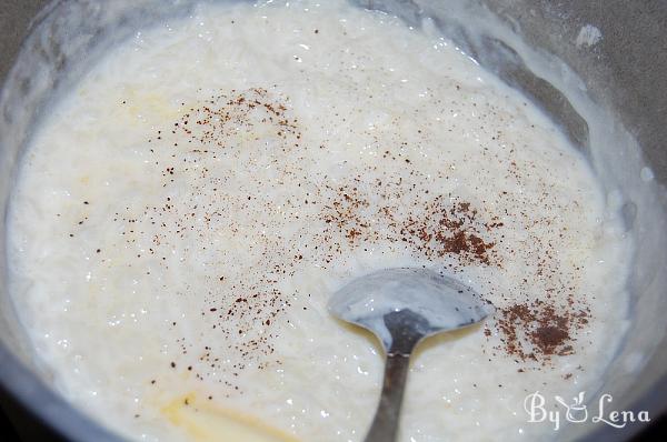 Moldovan Sweet Rice Pudding - Plachia - Step 5