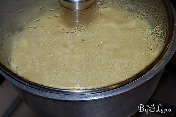 Moldovan Sweet Rice Pudding - Plachia - Step 7