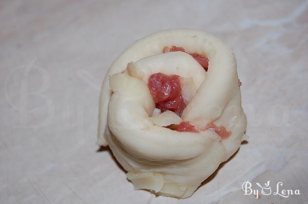 Savory Meat Pull-Apart Pie - Step 17