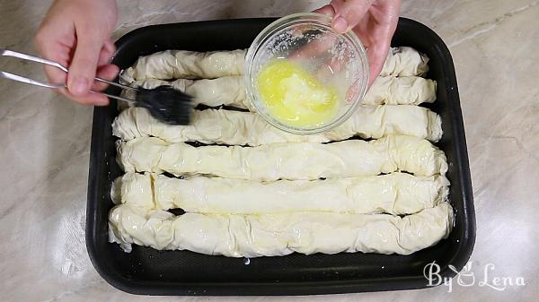 Romanian Cheese Pie Rolls - Step 11