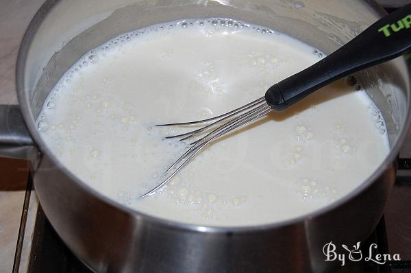 Feteer Meshaltet with Vanilla Custard - Step 12