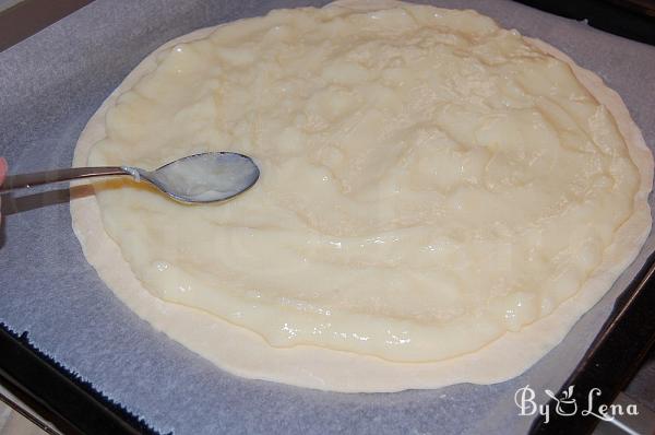 Feteer Meshaltet with Vanilla Custard - Step 16