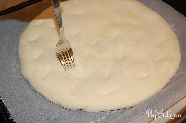 Feteer Meshaltet with Vanilla Custard - Step 19