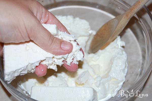 Low Carb Savory Cheese and Greens Pie - Step 2