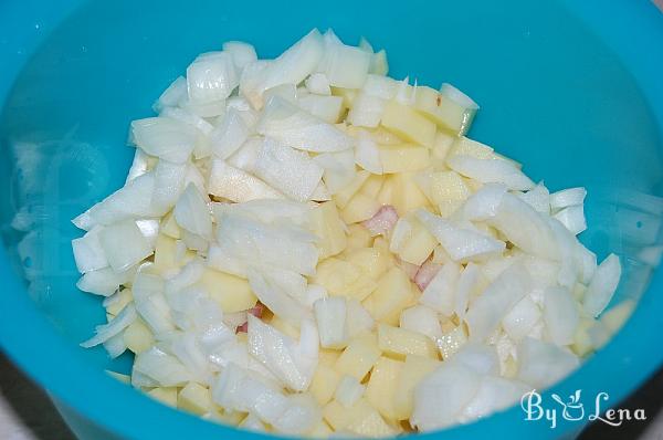 Easy Potato and Meat Pie - Step 2