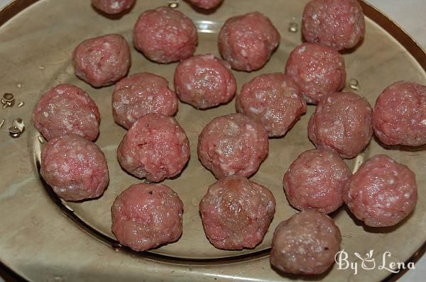 Meatball Pie with Cheese - Step 1