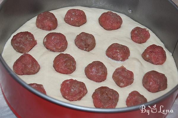 Meatball Pie with Cheese - Step 5
