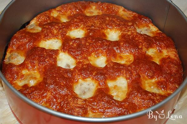 Meatball Pie with Cheese - Step 7