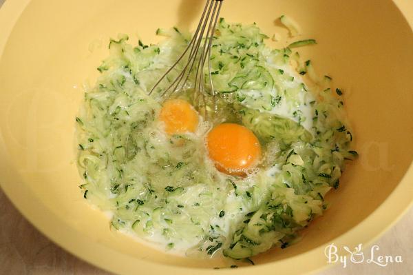 Quick and Easy Zucchini Feta Pie - Step 4