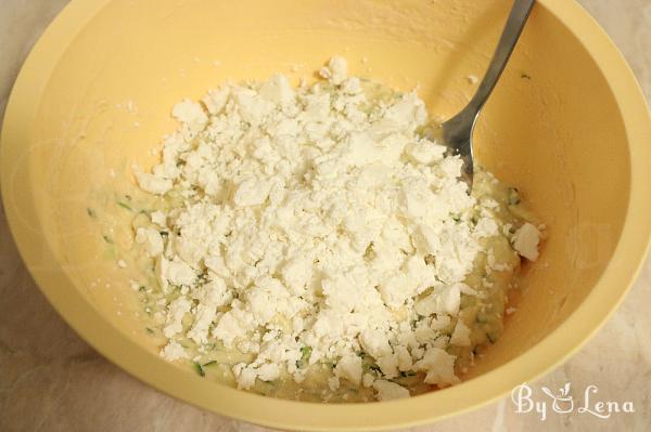 Quick and Easy Zucchini Feta Pie - Step 6