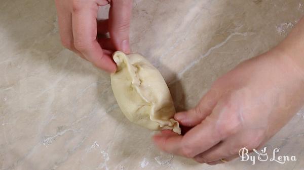 Turkish Cheese Flower Shaped Pies - Step 11
