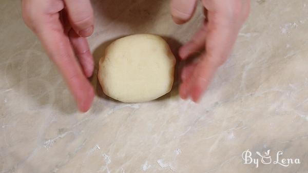 Turkish Cheese Flower Shaped Pies - Step 13