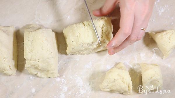 Turkish Cheese Flower Shaped Pies - Step 7