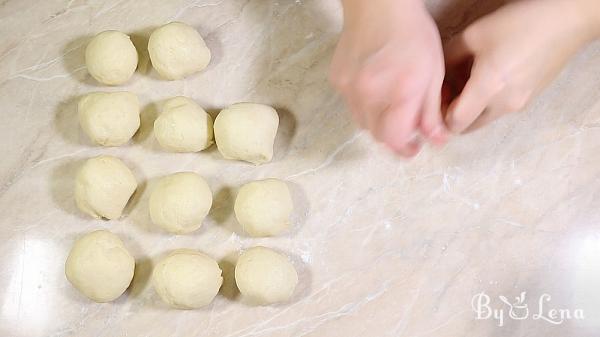 Turkish Cheese Flower Shaped Pies - Step 8