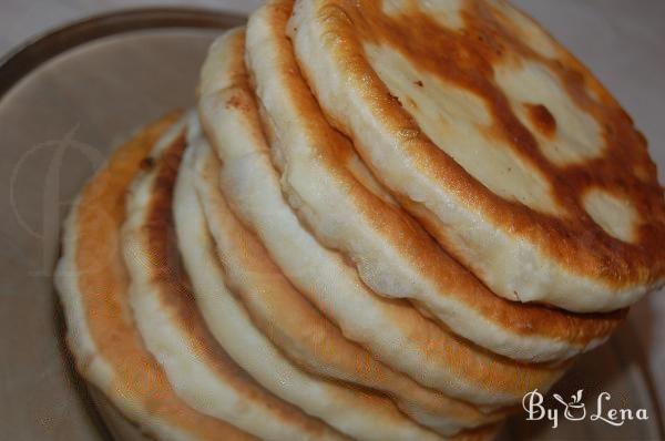 Romanian Fried Pies with Cheese and Green Onions - Step 14