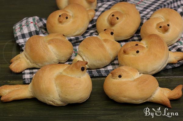 Pigeon Shaped Breads