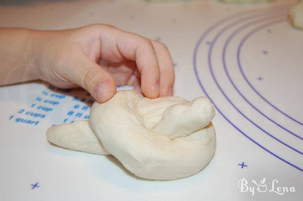 Pigeon Shaped Breads - Step 5